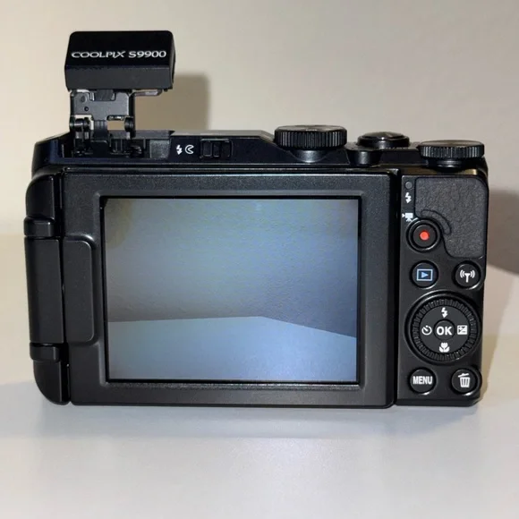 Nikon COOLPIX S9900 Black Digital Camera w/Flip Screen + Charger | Vlog Camera - Picture 8 of 13